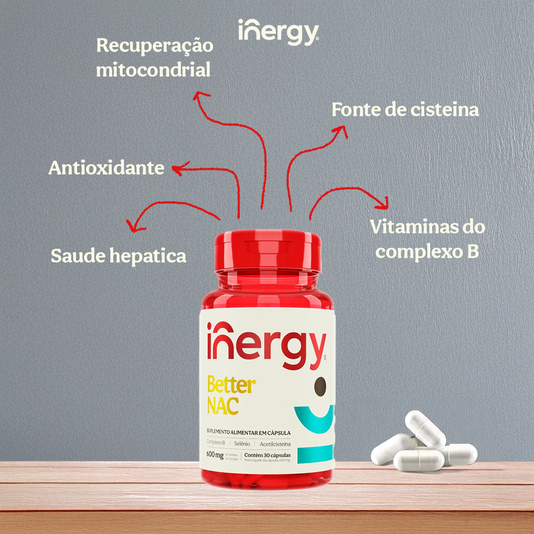 Better NAC 30 cápsulas Innergy®