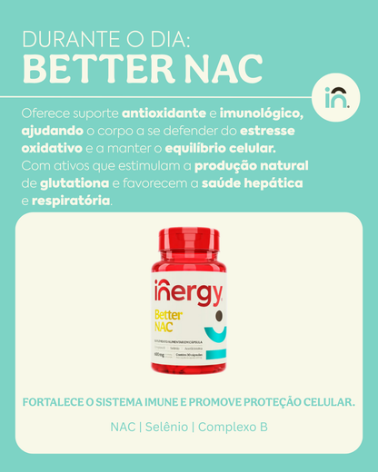 Better NAC 30 cápsulas Innergy®